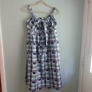 Cotton Summer Dress, Size 14, Maternity